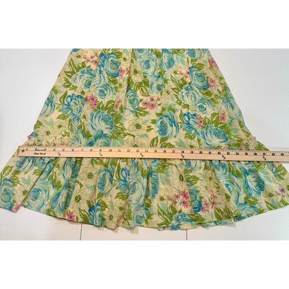 Plenty Frock by Tracy Reese Floral 100% Silk Strapless Dress Sz 6 - Picture 12 of 12